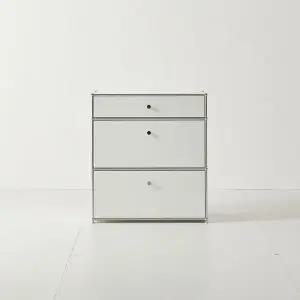 [하프클럽/셀러허브]라이즈 루첸 큐브넷 3단 서랍장 800 코스트코 코와샵2603