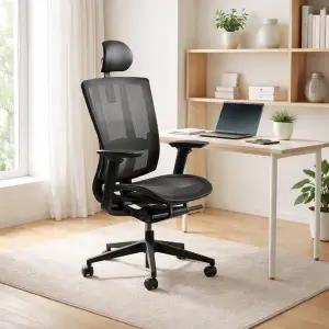 [하프클럽/셀러허브]듀오백 메쉬 좌판 에어로 의자 코스트코 코와샵2603