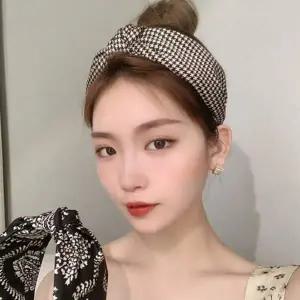 [셀러에이드]굵은 머리띠 두꺼운 헤어밴드 터번 헤어 악세사리 세