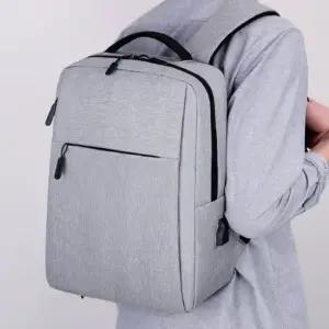 [옷자락]남자 슬림핏 노트북 백팩 생활방수 수납력 좋은 가방