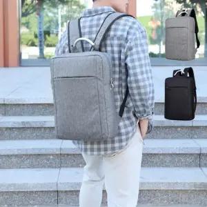 [옷자락]남자 직장인 대학생 데일리 노트북 슬림 백팩