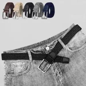 [옷자락]남자 데일리룩 편안한 비즈니스 캐주얼 밴딩 벨트