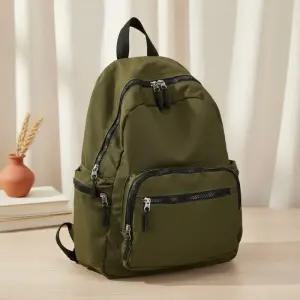[옷자락]남녀공용 데일리 캐주얼 지퍼포켓 백팩