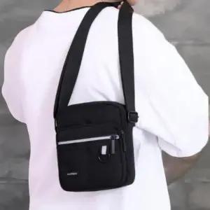 [옷자락]남성 옥스포드 방수 미니 크로스백 두가지 스타일
