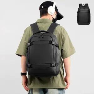 [옷자락]남자 여자 사계절 튼튼한 생활방수 출퇴근 백팩