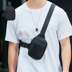 [옷자락]남자 컴팩트 옥스포드 경량 생활방수 슬링백