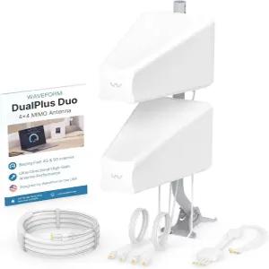 파형 듀얼플러스 듀오 4x4 MIMO 방향 로그 주기적 안테나 4G/5G 라우터 및 게이트웨이용 외부 T-Mobile 홈