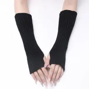 겨울팔토시 여성 골지 니트 핸드 암워머 데일리 손워머