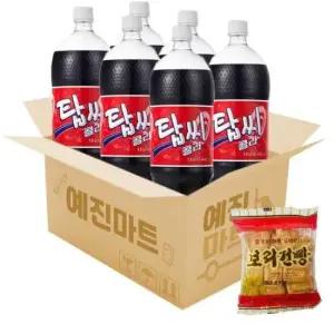 탄산음료 예진마트 탑씨 콜라 x 6페트 1.5L