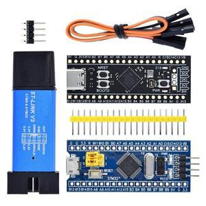 TZT STM32F103C8T6 ARM STM32 최소 시스템개발 보드 STM32F401 + ST-LINK V2 다운로드 프로그래머