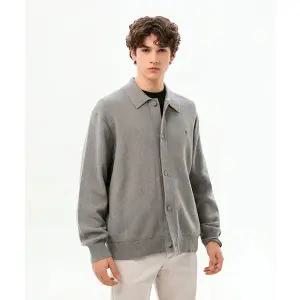 TOMMY HILFIGER 텍스처드 폴로 가디건 (T12G0KCD030MT2P7D) T12G0KCD030MT2P7D 136807