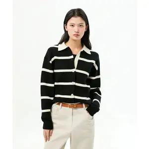 TOMMY HILFIGER 볼드 스트라이프 니트 가디건 (T22G0KCD005WT10AP) T22G0KCD005WT10AP 136915