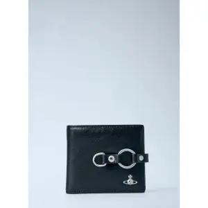 오브 로고 메탈 링 본디지 반지갑 5115003KM L00B0 N401