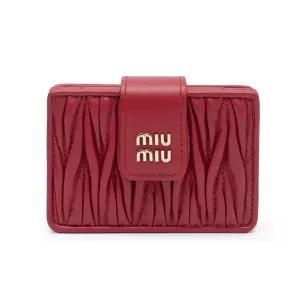 마테라쎄 나파 카드지갑 레드 5MC280-AFPP-F0011