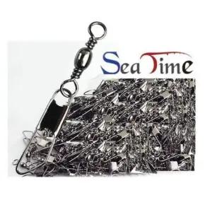 쭈꾸미채비 낚시 핀도래 자작 채비 줄 꼬임 방지 블랙 1000개 3호