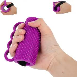 손 그립 강화기 손가락 운동선수가 공을 짜서 약한 강화 장치 노인 음악가 근육 트레이너 마사지