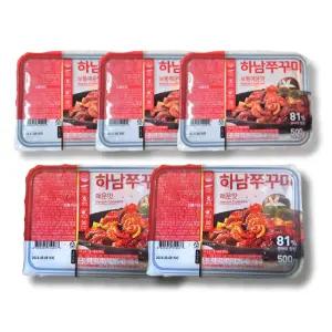 하남쭈꾸미 500g 보통맛3개+매운맛2개