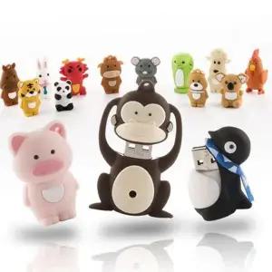 [골드스마일]32기가 usb 동물 메모리 귀여운 플래시 휴대용 원숭이USB 돼지USB 소USB