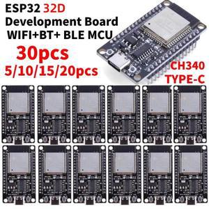 ESP32 32D 개발 보드 TYPE-C 마이크로 USB WiFi+블루투스 초저전력 소비 SPI 플래시 32Mbits 무선 모듈