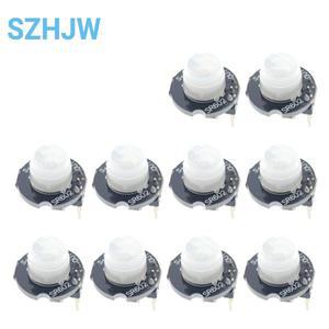 1-10pcs MH-SR602 미니 모션 센서 감지기 모듈 Arduino 용 초전기 적외선 PIR 키트 감각 스위치 브래킷