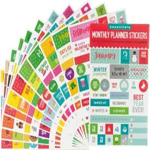 필수 월별 플래너 스티커 475개 세트