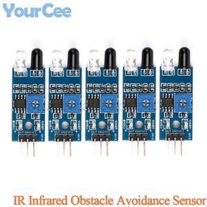 Arduino 스마트 자동차 로봇 3 선 반사 집열판전 용 5pcs/1pc MH-B IR 적외선 장애물 회피 센서 모듈