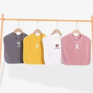 아기 흡수력 턱받이 어린이 아동 타월 유아 부드러운 소프트