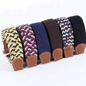 벨트 남녀공용 허리띠 고무 신축성 캐주얼 스트레치 빅사이즈벨트