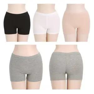 여자 면 스판 2부 데일리 베이직 국산 속바지 스판속바지 여자속바지 데일리속바지