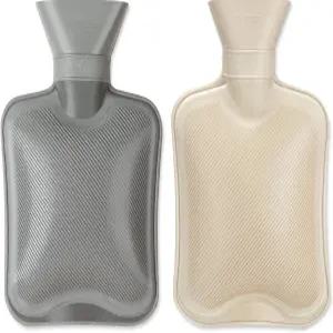 온수 병 고무 1리터 2개 를 위한 귀여운 가방 손 발 온열기