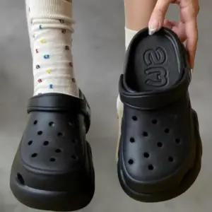 [옷자락]여성 일상 캐주얼 부드러운 통굽 샌들