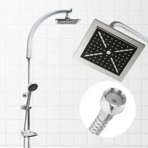 [JED] 욕실 폭포수 호텔 실버 1000 교체 원형 수전 수전 샤워기헤드 해바라기 레인 /절수 샤워기 화장실 AL