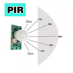 DC 5V 12V 24V 미니 IR 초전기 적외선 모션 인간 센서 자동 감지기 모듈 어둠 속에서 작동 사용자 정의