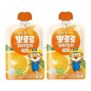 뽀로로 오렌지 워터젤리 120ml 40개mno078