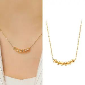 24K 순금 하트 컷팅 목걸이