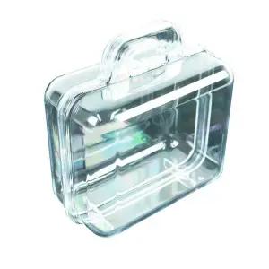 007가방 모양 아크릴 홀더 케이스 500338 단품 007