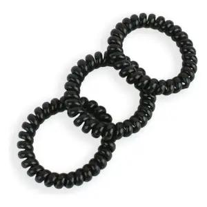 [골드스마일]스프링머리끈 블랙 10P 머리끈 헤어고무줄