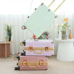 캐리어 여행용 위탁 수화물 24인치 알루미늄 초경량 28인치 대형