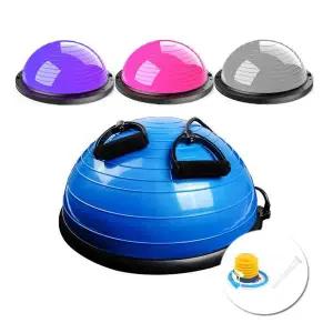 LW 논슬립 밸런스 돔볼 튜빙밴드세트 요가짐볼 보수볼 코어운동