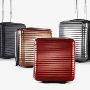 기내용 캐리어 레디백 가방 수납 하드 골드 캐리어 미니 18인치