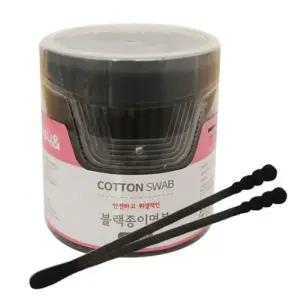 [에스에스_62]블랙종이면봉(200개입) 사각면봉