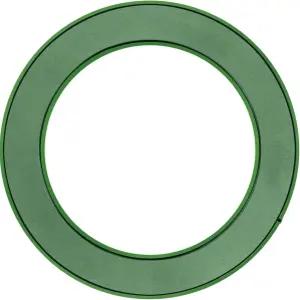 흡입 컵이 있는 BESTONZON 대형 원형 플로럴 폼 링 신선한 인공 꽃을 위한 습식 화환 베이스 케이지 웨딩카