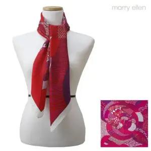 여친선물 MARRY ELLEN LA VIE EN ROSE 실크스카프