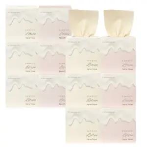 휴홈 무표백 보습 대나무 로션 티슈 미니 250매, 12개