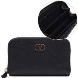 [발렌티노]26SS 여성 브이로고 시그니처 지퍼 카드지갑 (8W2P0AY3 SNP 0NO 26S)