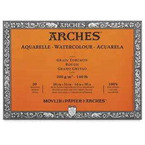 아르쉬 ARCHES 아르쉬패드 수채화패드 100% 코튼 황목 300g 36x51