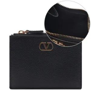 [발렌티노]26SS 여성 브이로고 시그니처 지퍼 카드지갑 (8W2P0AK9 SNP 0NO 26S)
