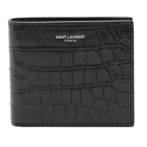 로고 크로커다일 이펙트 반지갑 396307 DZEDE1000