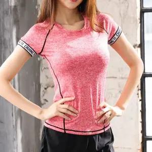 [셀러에이드]WL KJN-S60_여자반팔티_래쉬가드요가복