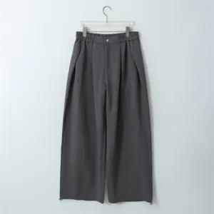 남자 스트링 투웨이 와이드핏 커브드 뒷밴딩 벌룬 바지